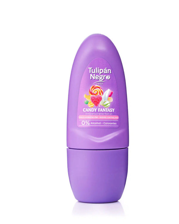Desodorante roll on candy fantasy Tulipán Negro