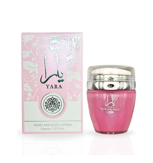 Crema corporal y manos Yara Rosa