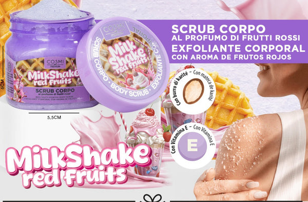 Exfoliante corporal Milkshake red fruits